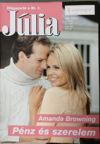 Amanda Browning - Júlia 406. kötet - Pénz és szerelem