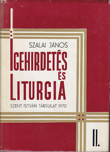 Igehirdets s liturgia II.