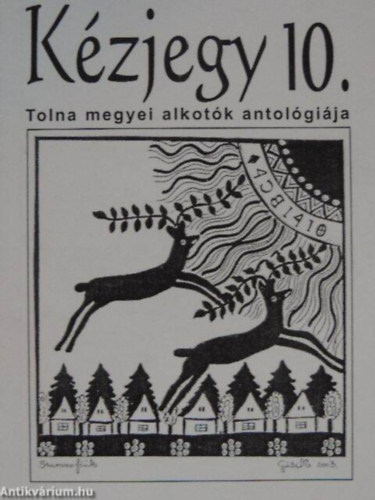 Kzjegy 10. - Tolna megyei alkotk antolgija