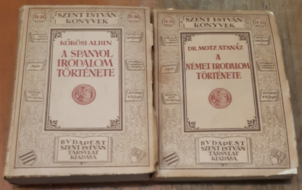 A spanyol irodalom t�rt�nete + A n�met irodalom t�rt�nete