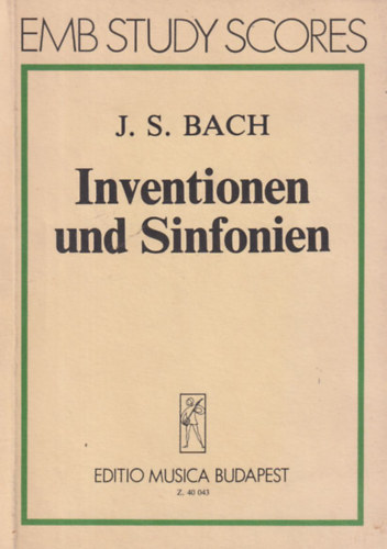 J. S. Bach - Inventionen und Sinfonien