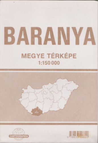 Baranya megye trkpe (1:150 000)