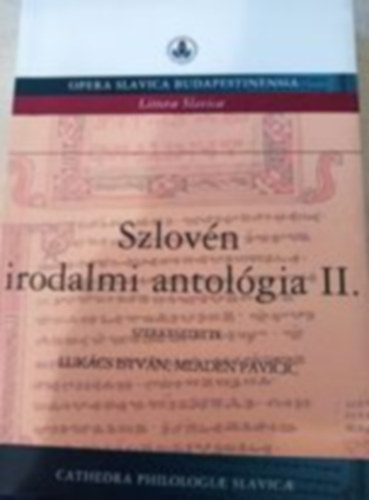 Mladen Pavicic  (szerk.) - Szlovn irodalmi antolgia II.