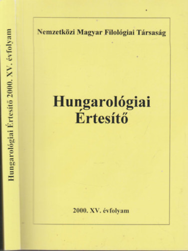 Hungarolgiai rtest 2000. (XV. vfolyam)
