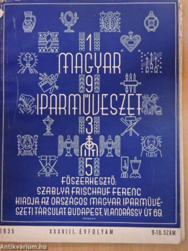 Magyar Iparmvszet 1935 XXXVIII. vfolyam