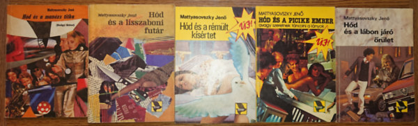 5 ktet Mattyasovszky Jen Hd sorozatbl: Hd s a manzs titka, Hd s a liszaboni futr, Hd s a rmlt ksrtet, Hd  s a picike ember, Hd s a lbon jr rlet