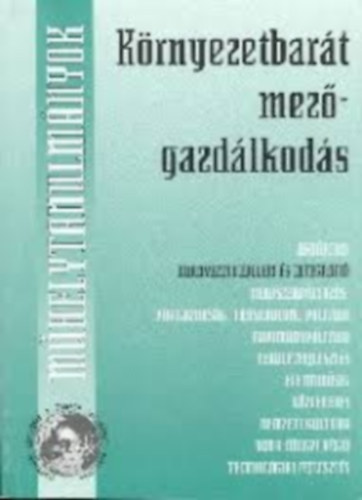 Kerekes Sndor - Krnyezetbart mezgazdlkods