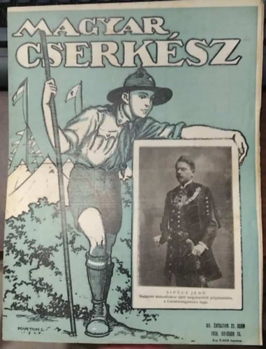 Magyar Cserk�sz VII. �vf. 21. sz�m - 1926 okt�ber 15.