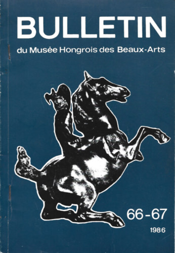 Szmodisn Eszlry va - Bulletin du Muse Hongrois des Beaux-Arts  66-67/1986