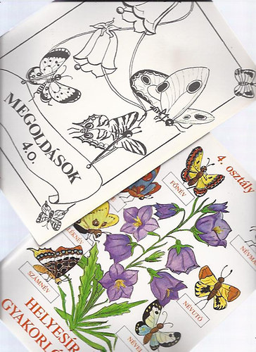 Helyes�r�si gyakorl�f�zet  4. oszt�ly + Megold�sok f�zet