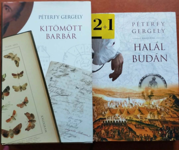 2db P�terfy Gergely reg�ny:Hal�l Bud�n+Kit�m�tt barb�r