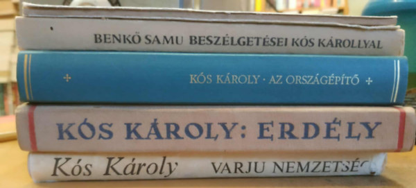 5 db Kós Károly: A legszebb élet, amit magamnak el tudtam képzelni; Az országépítő; Erdély; Székely balladák; Varju nemzetség