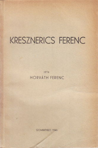 Kresznerics Ferenc