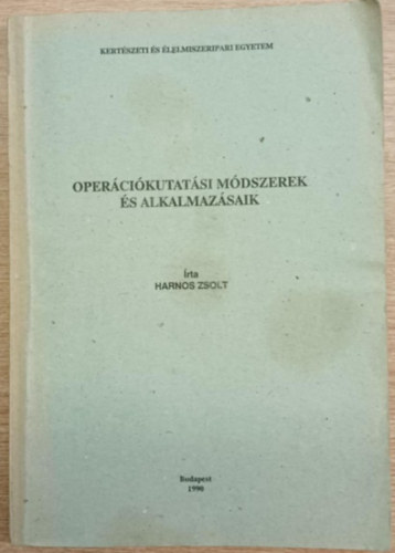 Opercikutatsi mdszerek s alkalmazsaik