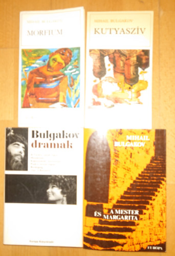 4 ktet Bulgakovtl: Kutyaszv, Morfium, Drmk, Mester s Margarita