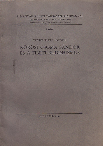Krsi Csoma Sndor s a tibeti buddhizmus