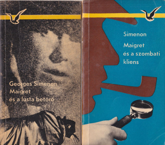 2 db Georges Simenon krimi: Maigret s a szombati kliens + Maigret s a lusta betr