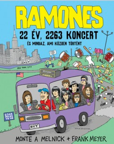 Ramones - 22 v, 2263 koncert s mindaz, ami kzben trtnt