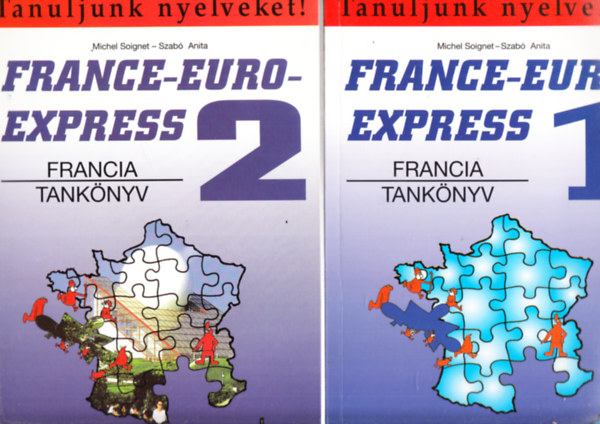 France-Euro-Express 1- 2. - Francia tanknyv (2 ktet)