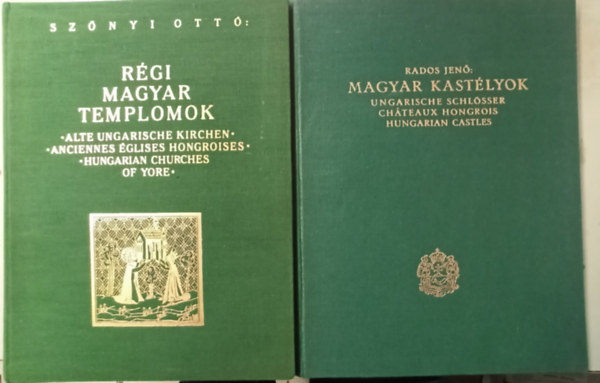 Magyar kast�lyok-Ungarische Schl�sser. Ch�teaux hongrois. Hungarian Castles +R�gi magyar templomok-Alte Ungarische Kirchen/Anciennes �glises Hongroises/Hungarian Churches of Yore