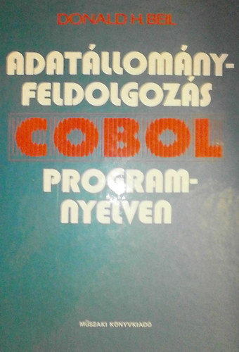 Adatllomny-feldolgozs COBOL programnyelven