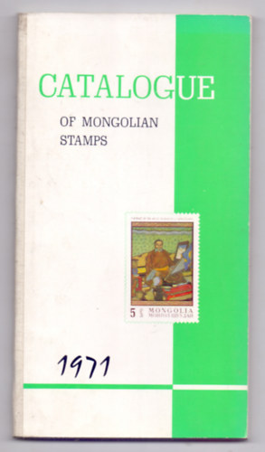 Catalogue of Mongolian Stamps 1971