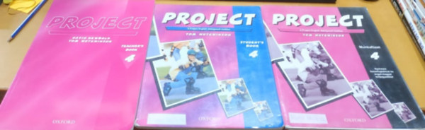 3 db Project 4: Teacher's Book + Student's Book + Munkafzet