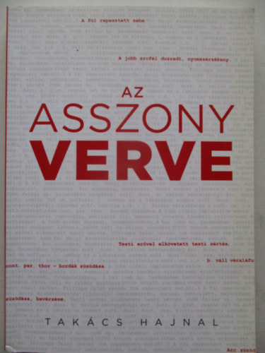Takcs Hajnal - Az asszony verve