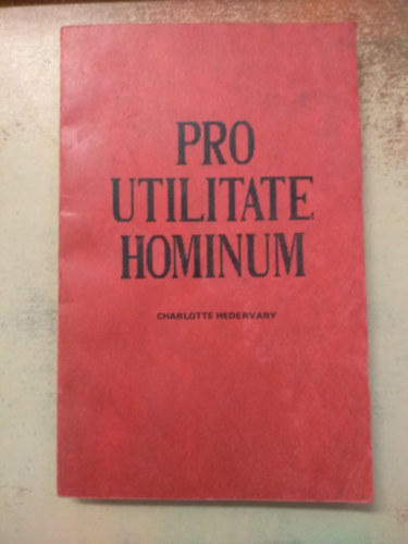 Pro Utilitate Hominum