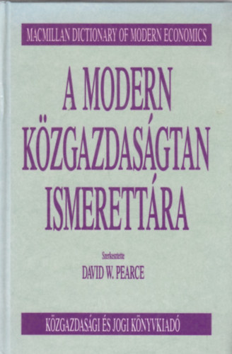 A modern kzgazdasgtan ismerettra