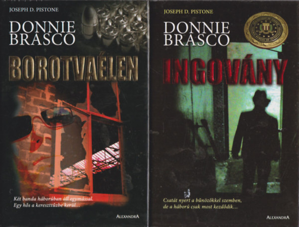 2 db. Donnie Brasco k�tet (Borotva�len + Ingov�ny)