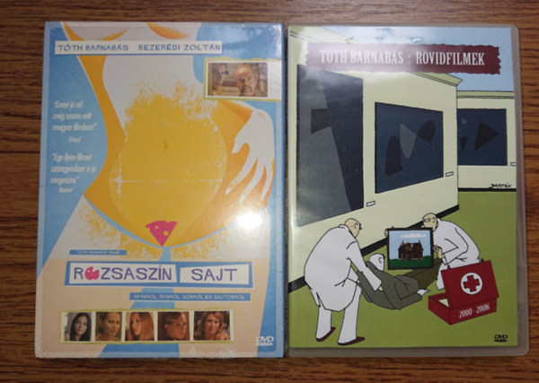 T�th Barnab�s k�t filmje DVD-n: R�zsasz�n sajt, R�vidfilmek