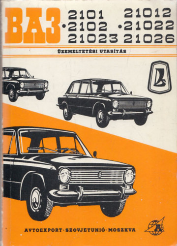BA3 (2101, 2102, 21023, 21012, 21022, 21026-tpus szemlygpkocsik) zemeltetsi utasts (kivehet sznes mellkletekkel)