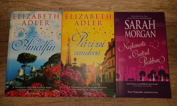 3 romantikus t�rt�net elv�gy�d�knak: Naplemente a Central Parkban, P�rizsi randev�, H�z Amalfin