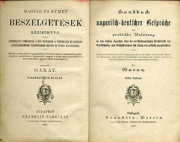 Magyar s nmet beszlgetsek kziknyve