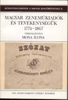 Magyar zenemkiadk s tevkenysgk 1774-1867