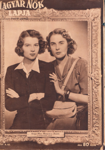 Magyar N�k Lapja 1943/ 4., 6-10., 12-16., 18-23., 27., 32., 33., 36. (21 db. lapsz�monk�nt)