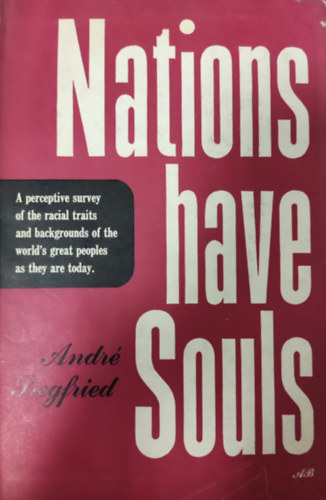 Andr Siegfried - Nations have Souls