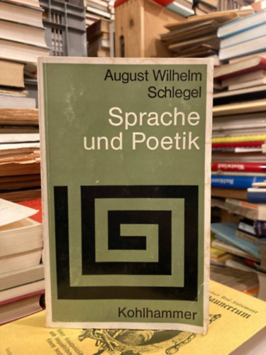 Sprache und Poetik (Nyelv s potika nmet nyelven)