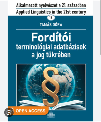 Ford�t�i terminol�giai adatb�zisok a jog t�kr�ben