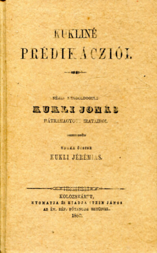 Jerrold Douglas - Kuklin prdikczii