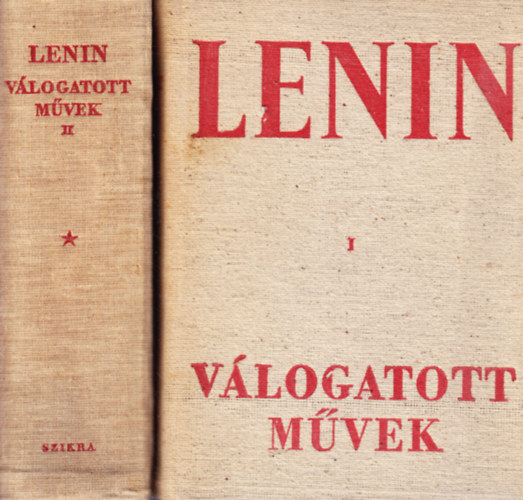 Lenin vlogatott mvek I-II.