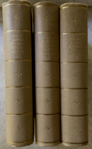 Arany J�nos �sszes k�ltem�nyei I-III.