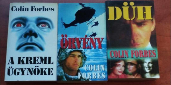 3db Colin Forbes knyv:Dh + rvny+A Kreml gynke