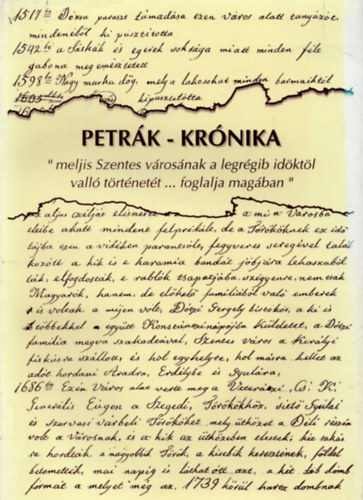 Petrk-krnika (Tanulmnyok Csongrd megye trtnetbl sor. XXV.)