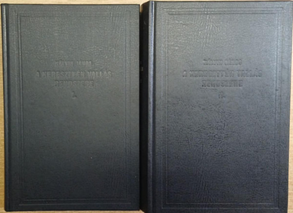 Kálvin János - A keresztyén vallás rendszere I-II. (reprint)