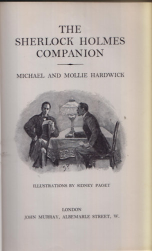 Michael & Mollie Hardwick - The Sherlock Holmes Companion