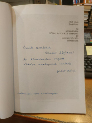 Az als�n�medi r�mai katolikus templom �s egyh�zk�zs�g t�rt�nete