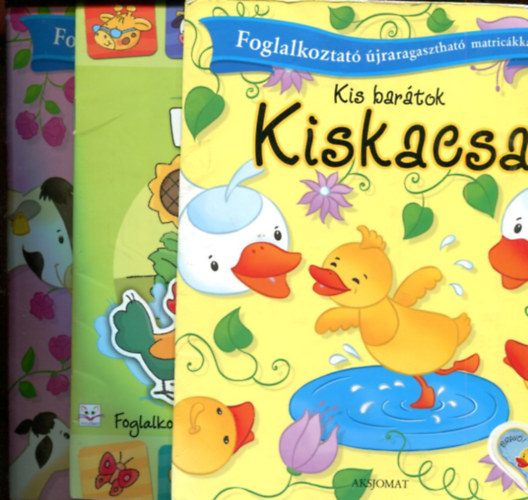 Anna Podgrska Agnieszka Bator - 3 db gyermek foglalkoztat: Kis bartok Kiskacsa s Bocika + Sni s bartai: Falun