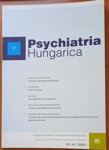 Psychiatria Hungarica XXI. �vf. 2006/1